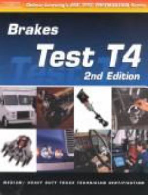 ASE Test Prep: Medium/Heavy Duty Truck: T4 Brakes 0766848949 Book Cover