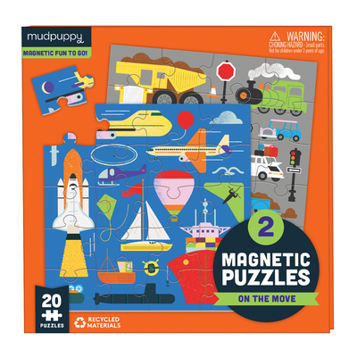 Game On the Move Magnetic Puzzles Book