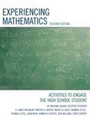 Experiencing Mathematics: Activities to Engage ... 1578864992 Book Cover