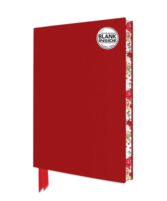 Red Blank Artisan Notebook (Flame Tree Journals) 1804172839 Book Cover