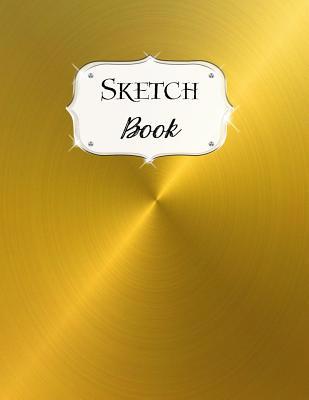 Sketch Book: Gold Sketchbook Scetchpad for Draw... 1073356213 Book Cover