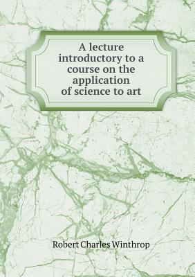A lecture introductory to a course on the appli... 551888947X Book Cover