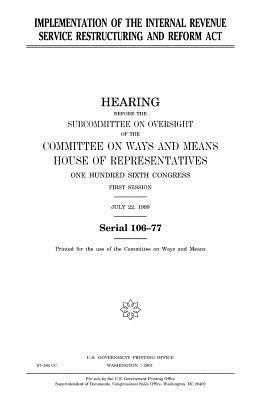 Implementation of the Internal Revenue Service ... 1983490733 Book Cover