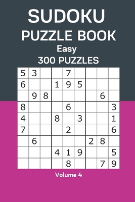 Sudoku Puzzle Book Easy: 300 Puzzles Volume 4 B08CMYCDGS Book Cover
