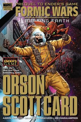 Ender's Game: Formic Wars: Burning Earth 0785136096 Book Cover