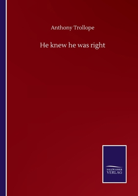 He knew he was right 3752504706 Book Cover