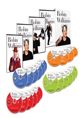 Robin Williams Comic Genius: 22-DVD Collection B0BB8HLF9J Book Cover