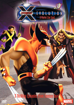 X-Men Evolution: X Marks The Spot B00009WVLK Book Cover