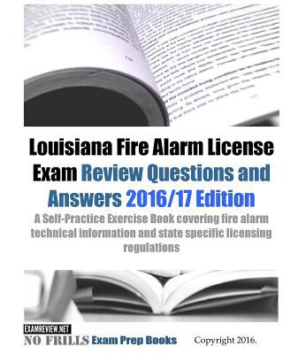 Louisiana Fire Alarm License Exam Review Questi... 1523886943 Book Cover