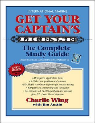 Get Your Captain's License [With CDROM] 0071603697 Book Cover