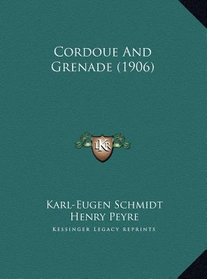 Cordoue And Grenade (1906) 1169718639 Book Cover