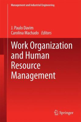 Work Organization and Human Resource Management 3319063758 Book Cover