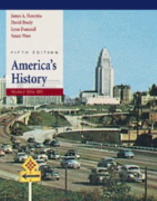 America's History: Volume II: Since 1865 0312409583 Book Cover