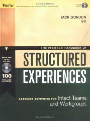 The Pfeiffer Handbook of Structured Experiences... 0787972363 Book Cover