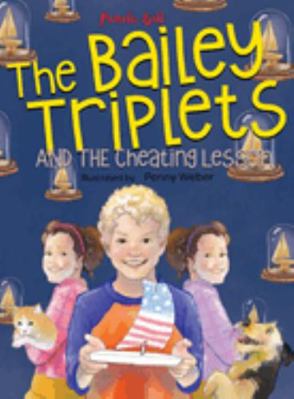 Hardcover Bailey Triplets and the Cheating Lesson : The Cheating Lesson Book