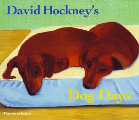 David Hockney's Dog Days 0500286272 Book Cover