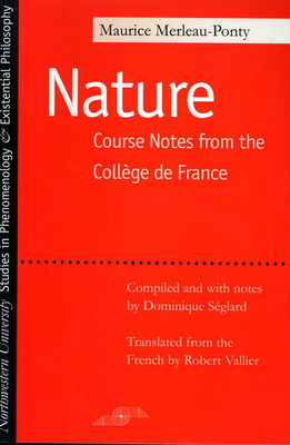 Nature: Course Notes from the College de France 0810114461 Book Cover