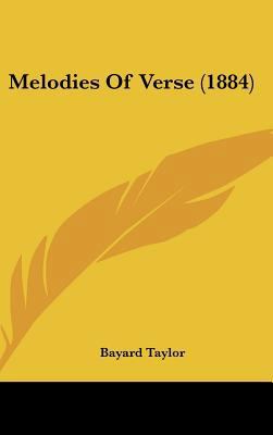 Melodies of Verse (1884) 1162190973 Book Cover