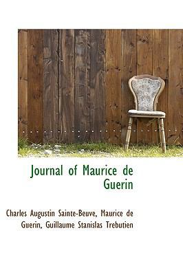 Journal of Maurice de Gu Rin 1115587366 Book Cover