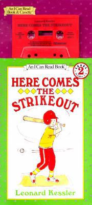 Here Comes the Strikeout Book and Tape [With Book] [Large Print] 1559942312 Book Cover