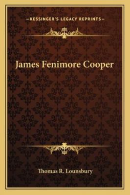 James Fenimore Cooper 1162941812 Book Cover