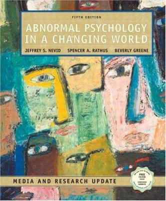 Abnormal Psychology in a Changing World, Media ... 013118962X Book Cover