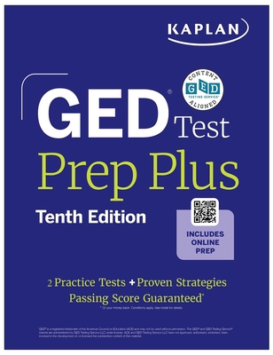 GED Test Prep Plus, Tenth Edition (2026): Inclu... 1506298761 Book Cover