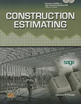 Construction Estimating [With CDROM and DVD] 0826905455 Book Cover