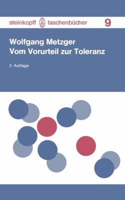 Vom Vorurteil Zur Toleranz [German] 3798504598 Book Cover