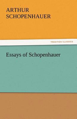 Essays of Schopenhauer 3842450001 Book Cover