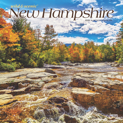 New Hampshire Wild & Scenic 2025 12 X 24 Inch M... 1975475380 Book Cover