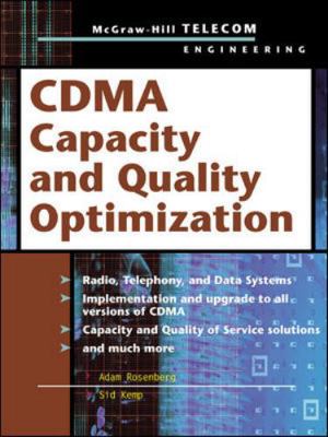 CDMA Capacity and Quality Optimization 0071399194 Book Cover