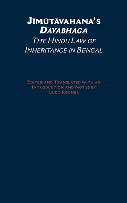 Jimutavahana's Dayabhaga: The Hindu Law of Inhe... 0195138171 Book Cover