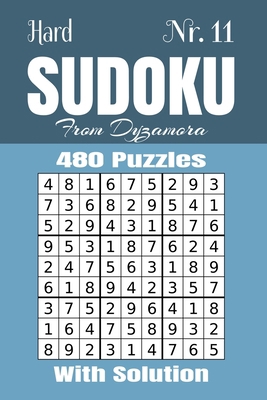 Hard Sudoku Nr.11: 480 puzzles with solution 1695796667 Book Cover