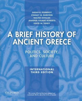 A Brief History of Ancient Greece, Internationa... 0199981566 Book Cover