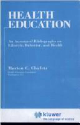 Health Education 030640754X Book Cover