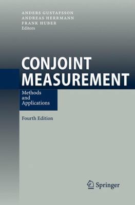 Conjoint Measurement: Methods and Applications 3540714030 Book Cover