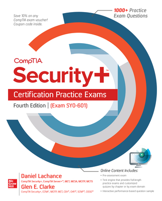 Comptia Security+ Certification Practice Exams,... 126046797X Book Cover