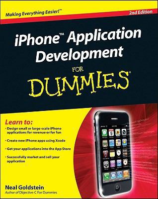 Iphone Application Development for Dummies 0470568437 Book Cover