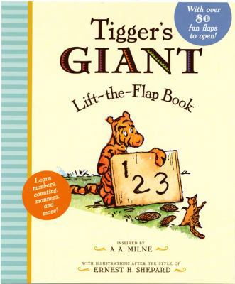 Tigger's Giant Lift-The-Flap Book 0525420908 Book Cover