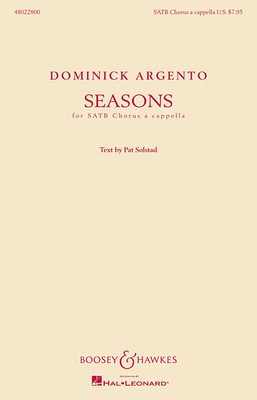 Seasons: Satb Chorus A Cappella 1480333263 Book Cover