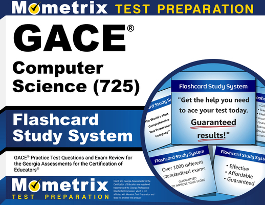 GACE Computer Science (725) Flashcard Study Sys... 1516729579 Book Cover