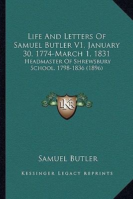 Life And Letters Of Samuel Butler V1, January 3... 1167132645 Book Cover