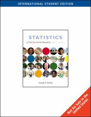Statistics: A Tool for Social Research 0495595195 Book Cover