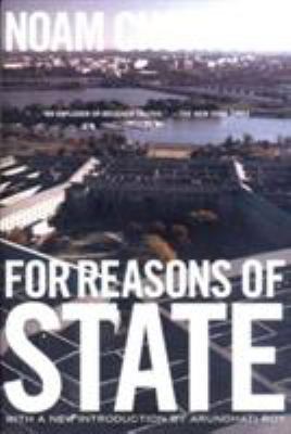 For Reasons of State 1565847946 Book Cover