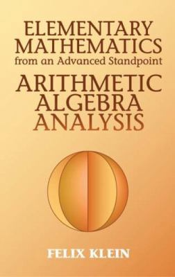 Elementary Mathematics from an Advanced Standpo... B000J2K3U6 Book Cover