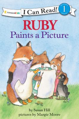 Ruby Paints a Picture (I Can Read! / Ruby Raccoon) 0310720230 Book Cover