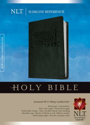 Slimline Reference Bible-NLT-Jeremiah 29:11 1414338686 Book Cover