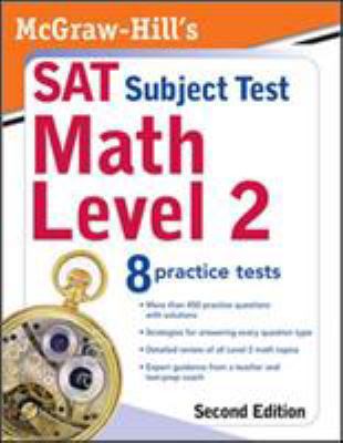 McGraw-Hill's SAT Subject Test: Math Level 2, S... 0071609245 Book Cover