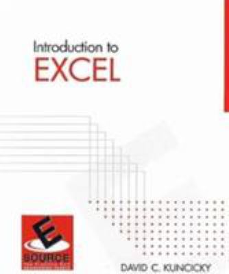 Introduction to Excel (Esource--The Prentice Ha... 013254749X Book Cover